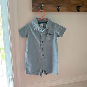 Carter’s denim summer jumpsuit